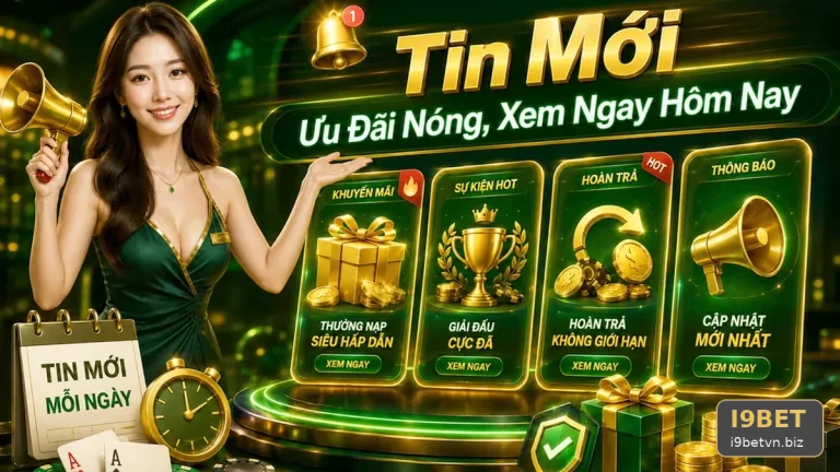 I9BET: Đọc Chi Tiết Giao Diện Tin Mới Và Ưu Đãi – Kiểm Tra Trải Nghiệm Di Động, Tốc Độ Qua Cuộc Rà Soát Tại i9betvn.biz | Góc Kiểm Chứng Theo Tên Miền