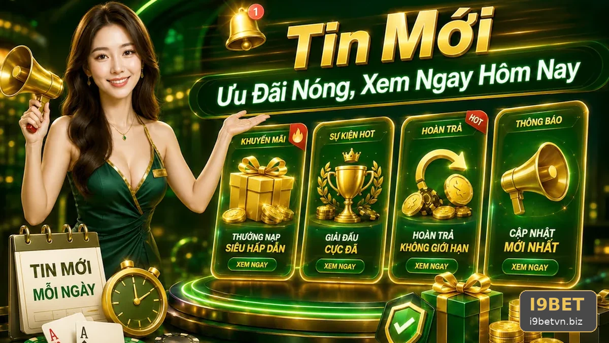 I9BET: Đọc Chi Tiết Giao Diện Tin Mới Và Ưu Đãi – Kiểm Tra Trải Nghiệm Di Động, Tốc Độ Qua Cuộc Rà Soát Tại i9betvn.biz | Góc Kiểm Chứng Theo Tên Miền