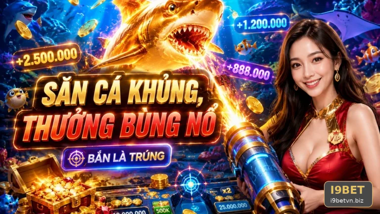 Thành Viên I9BET Kiểm Tra Vòng Quay Nổ Hũ Qua Cảnh Bắn Cá Săn Thưởng